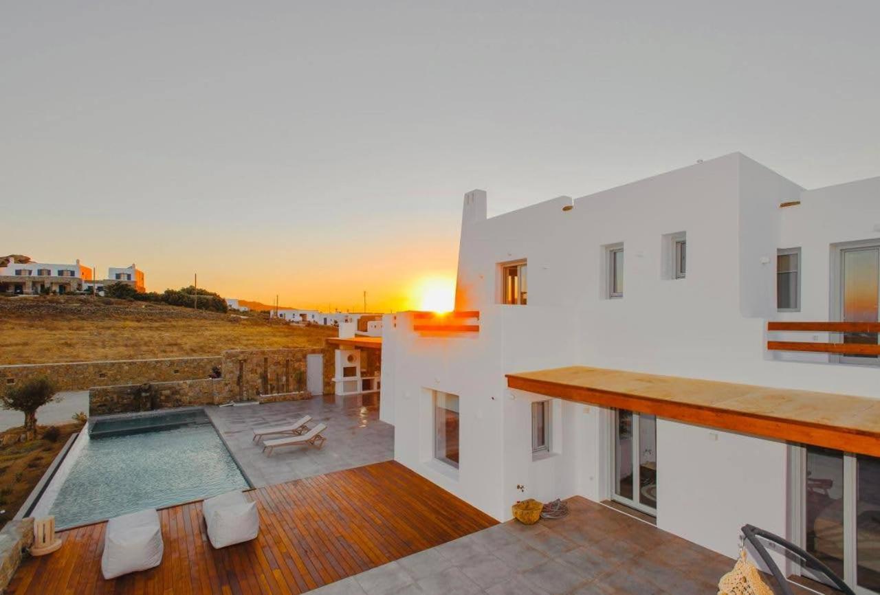 Blue Orchid Villa Mykonos Kalafatis Ngoại thất bức ảnh